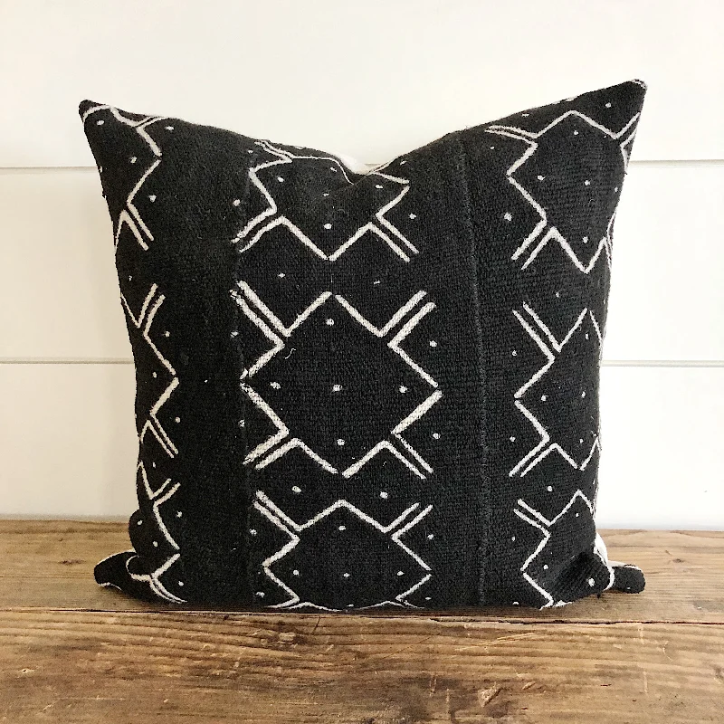 ELLA || Authentic African Mud Cloth Pillow Cover