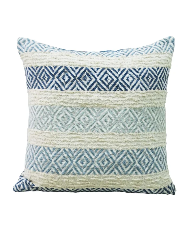 Linden Street Handwoven Dobby Weave Textured Stripe Decorative pillow, 20"X20"