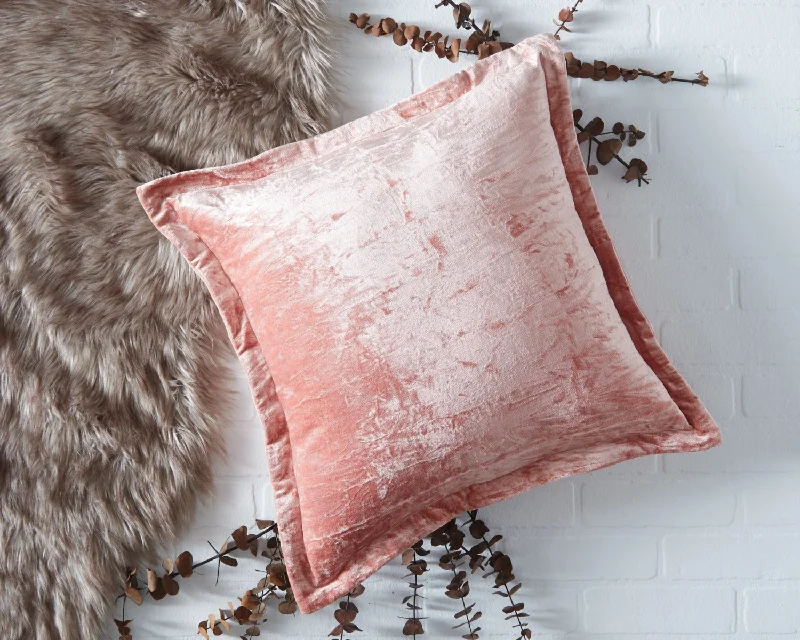 Marvene Pillow Blush Pink by Ashley Furniture