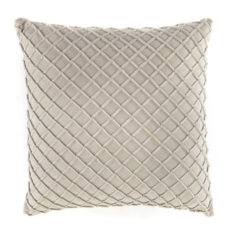 Off-White Criss-Cross Pillow