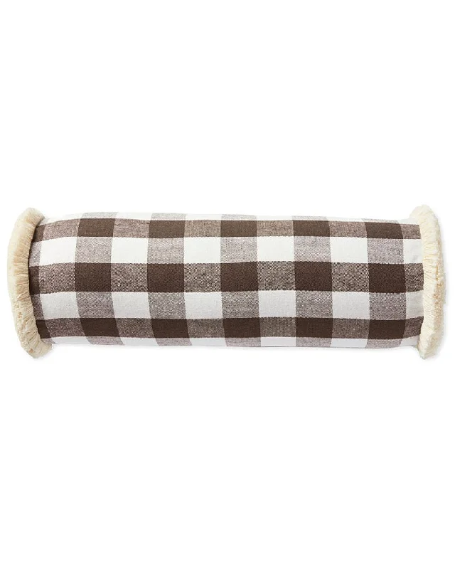 Serena & Lily Classic Linen Gingham Pillow