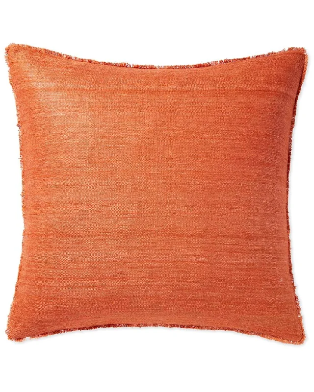 Serena & Lily Wiltshire Raw Silk Pillow