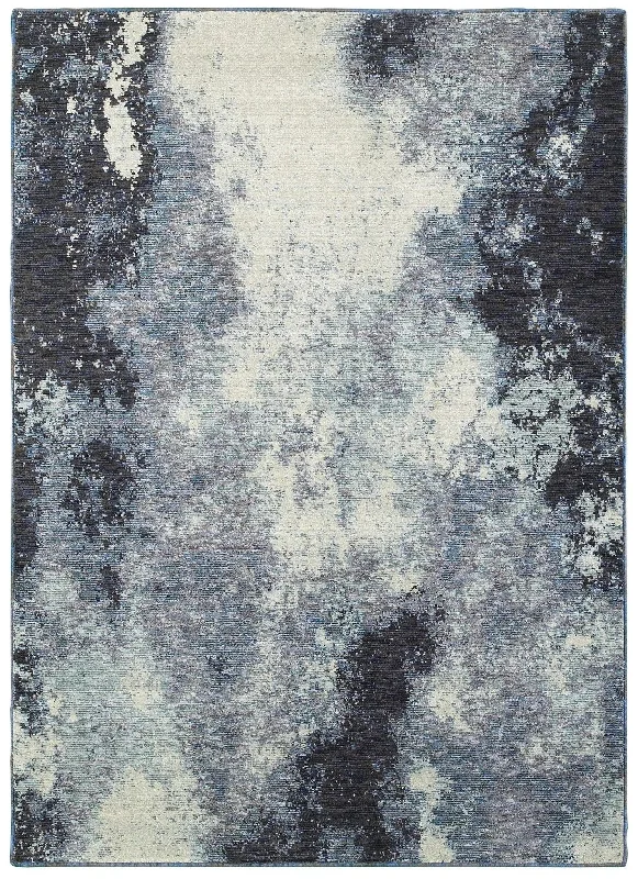 Evolution 8000B Navy/ Ivory Rug