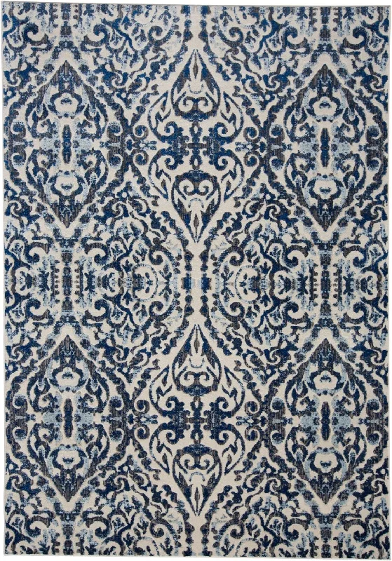 Milton 6533466F Blue/Ivory Rug