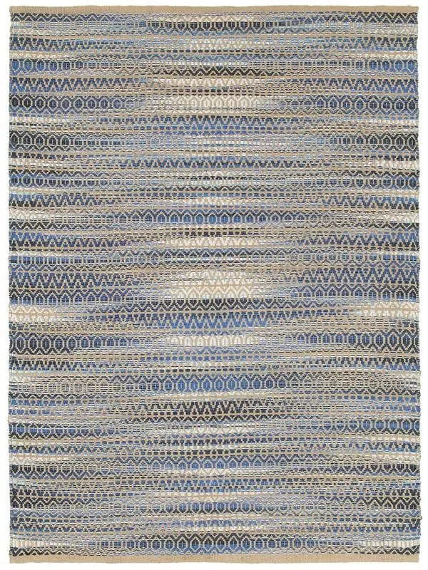 Natural Fiber Lr03330 Blue Rug