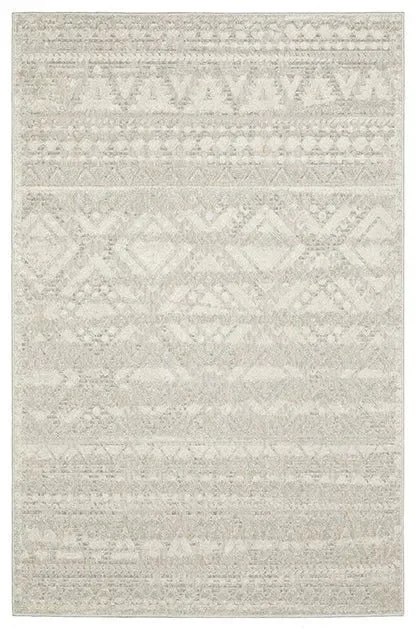 Tangier TAN01 White/Ivory Rug