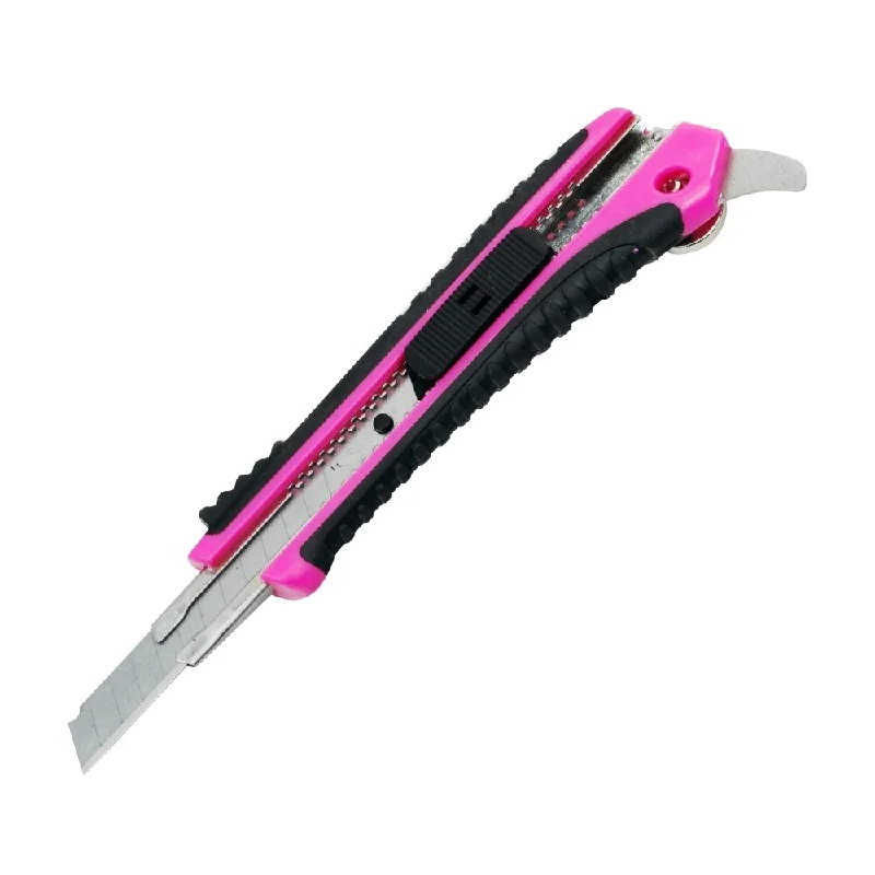 2 Pack Mini Pink Utility Sharp Box Cutter Knife / Blade with Magnet