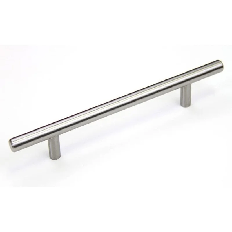 8-inch (200mm) 100-percent Solid Stainless Steel Cabinet Drawer Door Bar Pull Handles (Case of 15)