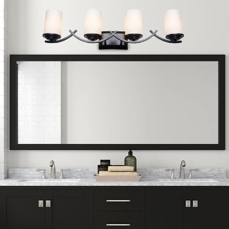 Brina 4 Light Vanity Lighting in Oil Rubbed Bronze - Oil Rubbed Bronze