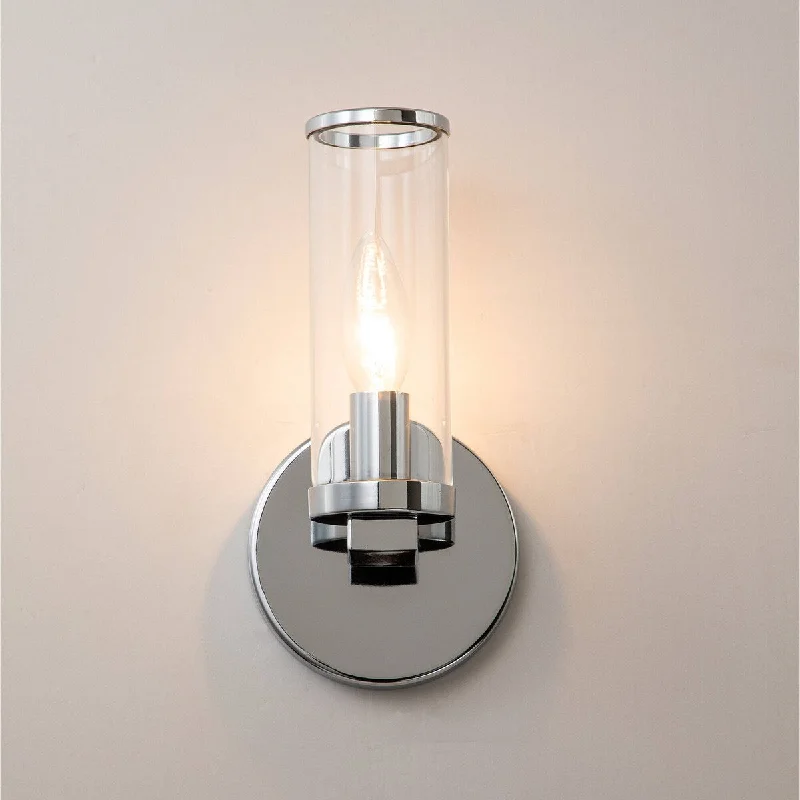 Chrome Wall Sconce Vanity Lights for Bathroom