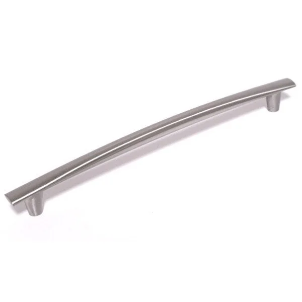 Contemporary 11.625-inch Round Arch Stainless Steel Finish Cabinet Bar Pull Handles (Case of 15)