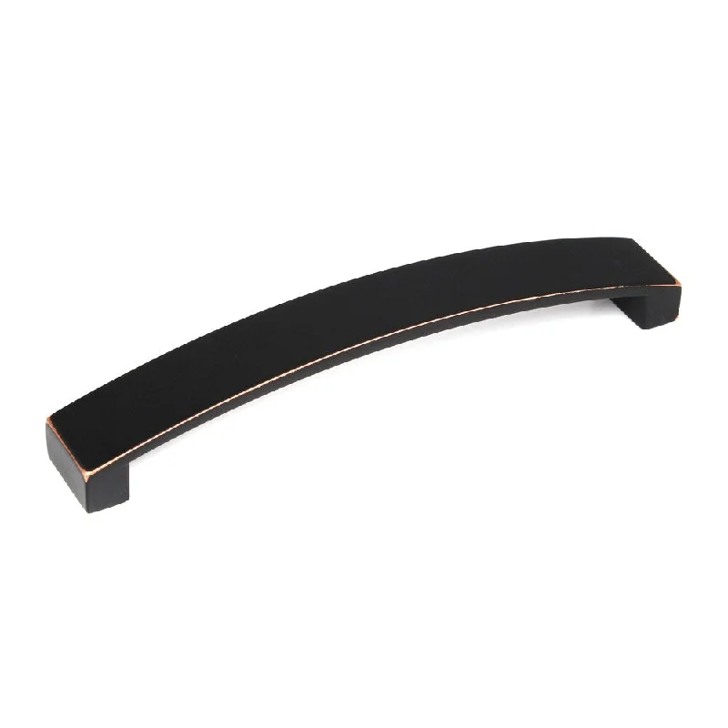 Contemporary 6 3/4-inch Arch Oil Rubbed Bronze Finish Cabinet Bar Pull Handle (Case of 10)