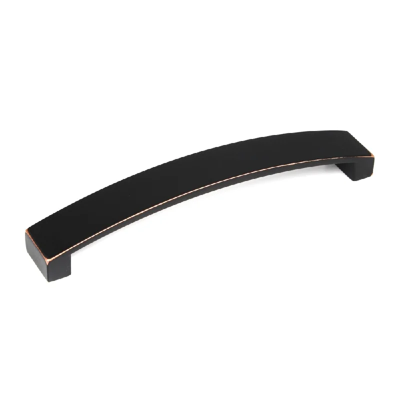 Contemporary 6-3/4 inch Arch Oil Rubbed Bronze Finish Cabinet Bar Pull Handle (Case of 15)