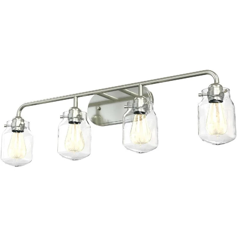 DVI Lighting DVP22744SNCL Four Light Vanity Lexington Satin Nickel w - One Size