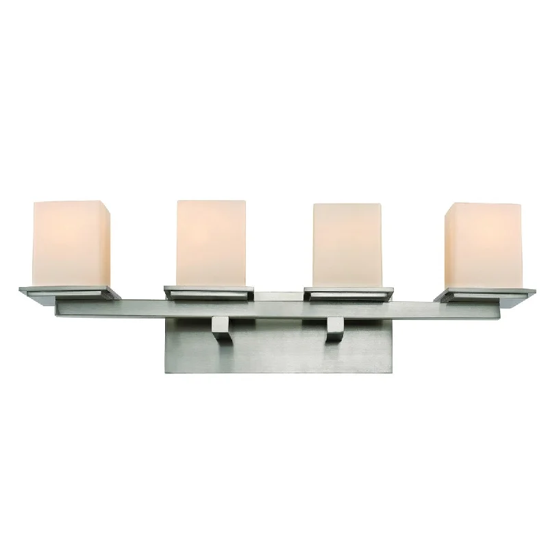 Essentials Imports 20374 BN Four Light Vanity Bar Fusion II Brushed Ni - Exact Size