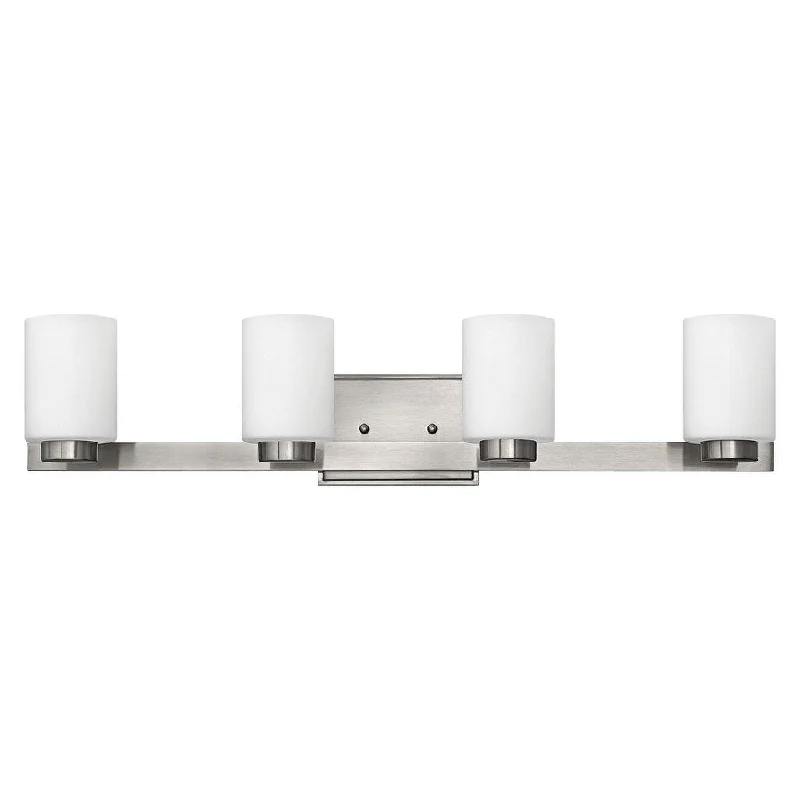 Hinkley Miley 4-Light Vanity Light in Brushed Nickel