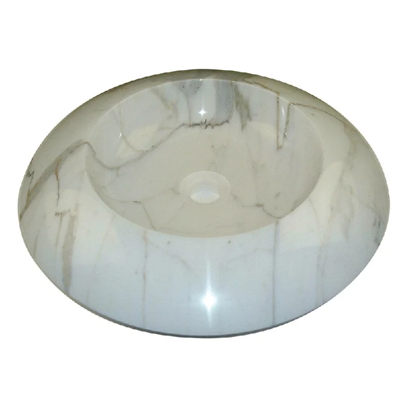 Italian Calacatta Gold Marble Sink