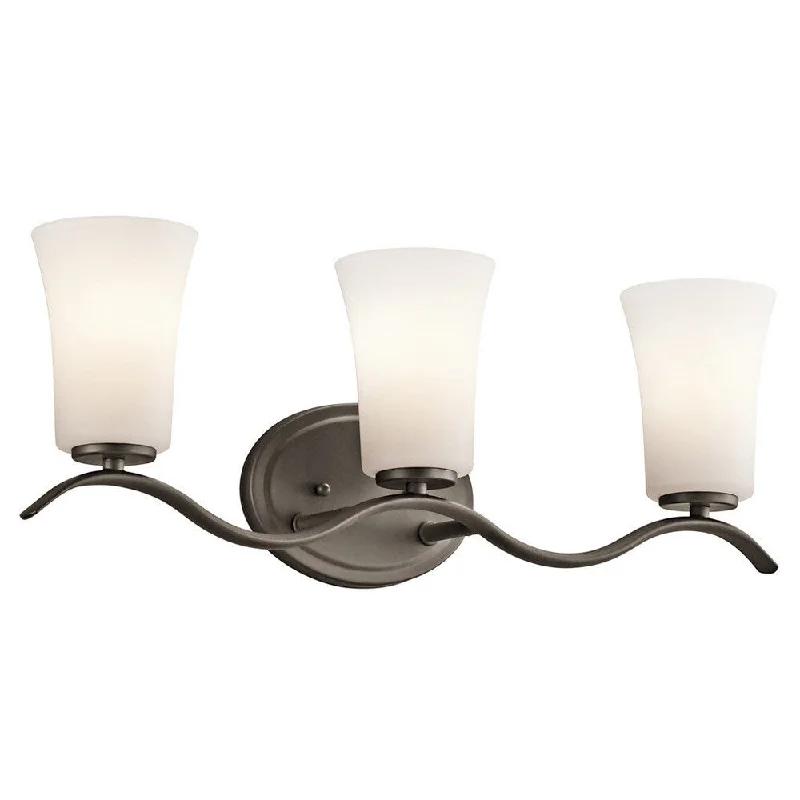 Kichler Lighting Armida Collection 3-light Olde Bronze Bath/Vanity Light