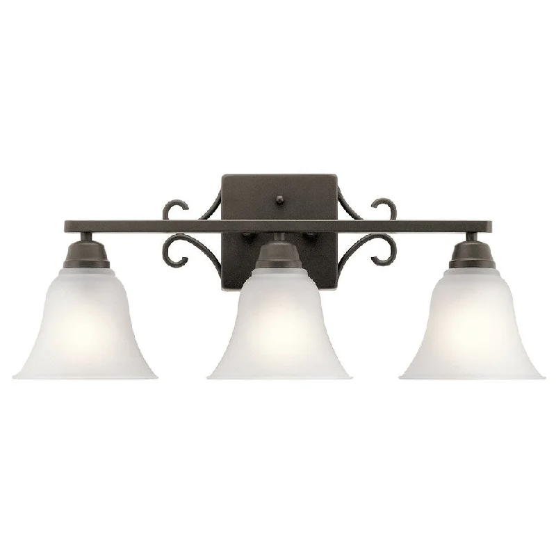 Kichler Lighting Bixler 3-light Olde Bronze Bath Vanity Light