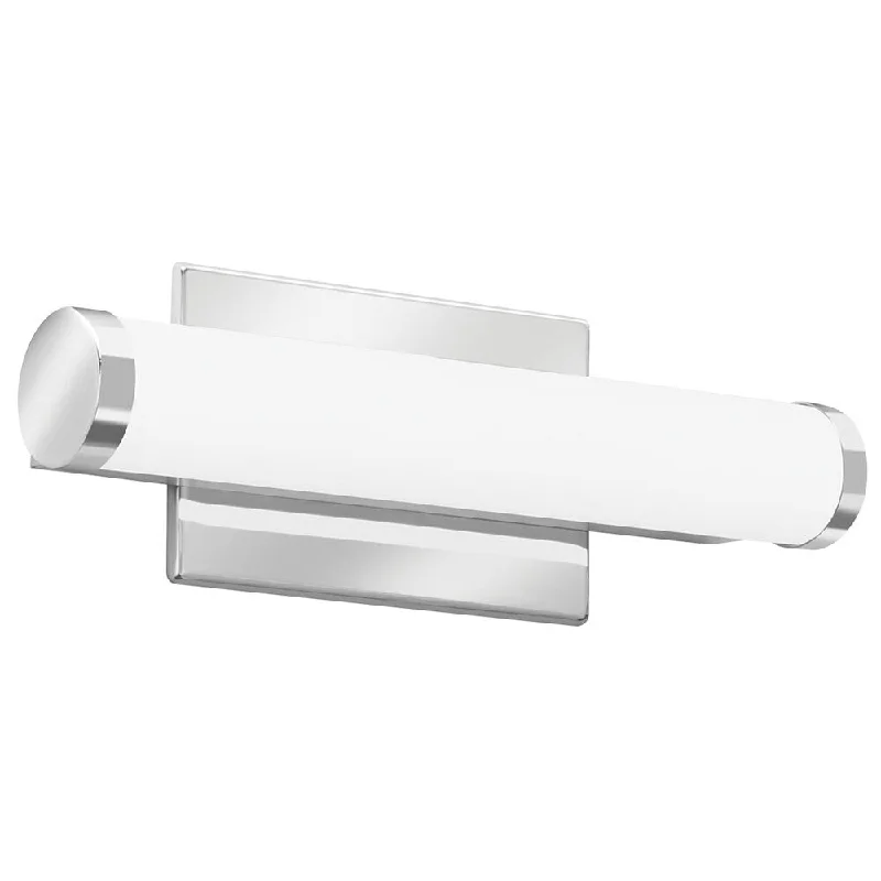 Lithonia Lighting FMVCCLS 12IN MVOLT 30K35K40K 90CRI KR M6 LED Contemporary Cylinder Vanity with Switchable White , Chrome