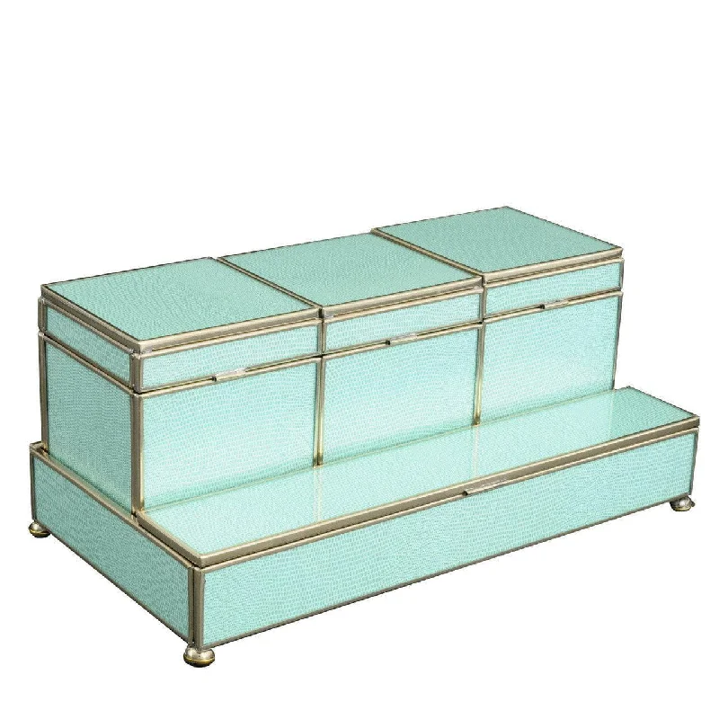 Sea Foam Three Box Vanity Set