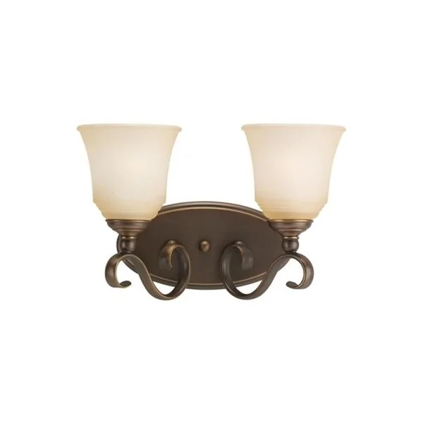 Sea Gull Parkview Russet Bronze 2-light Vanity Fixture