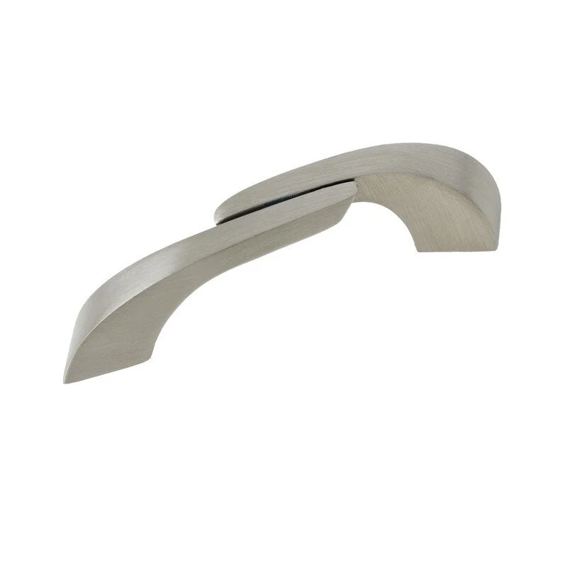 Utopia Alley Criss Cabinet Pull, 2.5" Center to Center, Brushed Nickel - Brushed Nickel