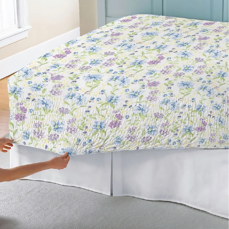 Bed Tite Marissa Floral 300 Thread Count Cotton Percale Sheet Set