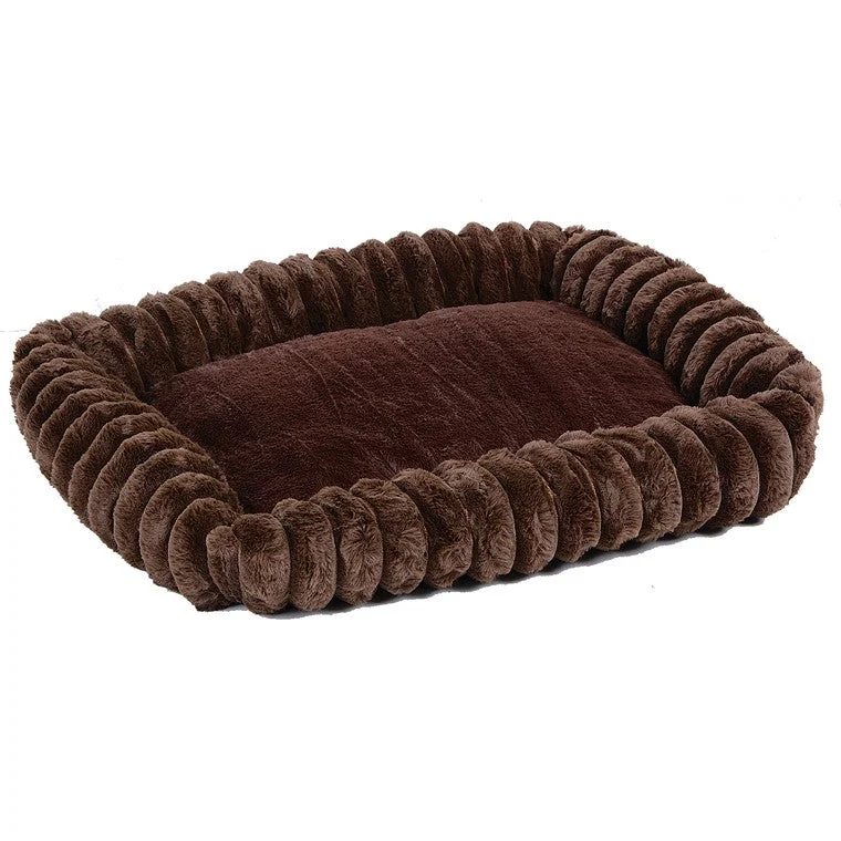 Maria Rectangle Pet Bed, 3 Asstd Colours