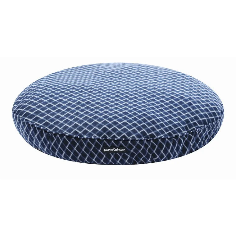 Fleece Round Pet Bed, 4 Asstd