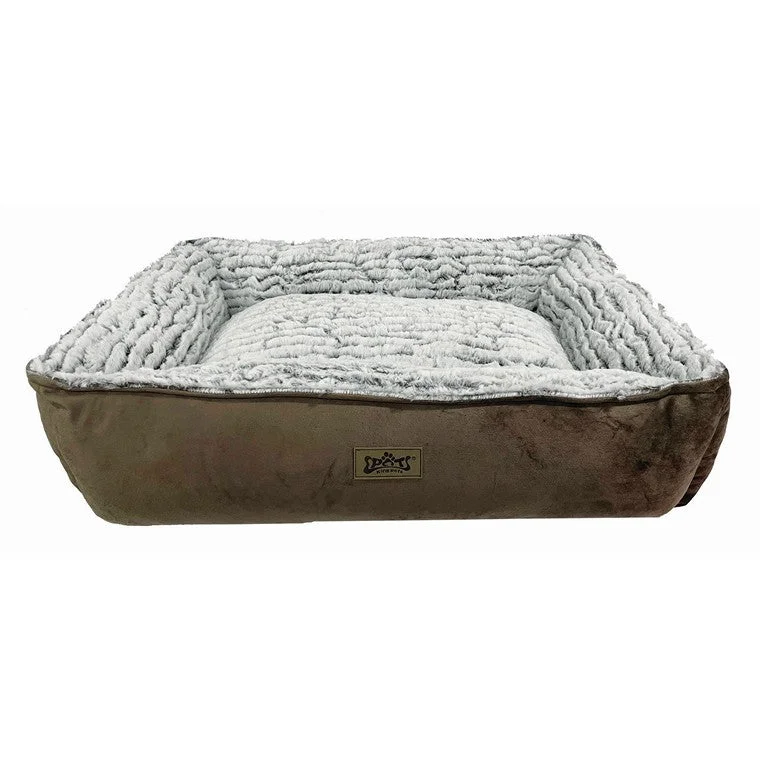 Oscar Rectangle Pet Bed, Asstd