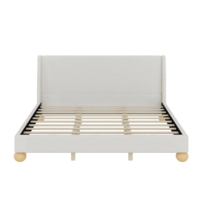 Elegant Design King Size Platform Bed Bed Frame