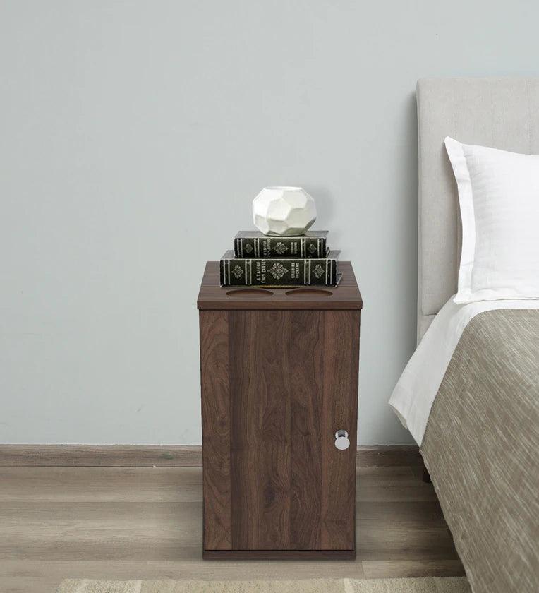 Sheesham Wood Bedside Table in Scratch Resistant Provincial Teak Finish With Drawers