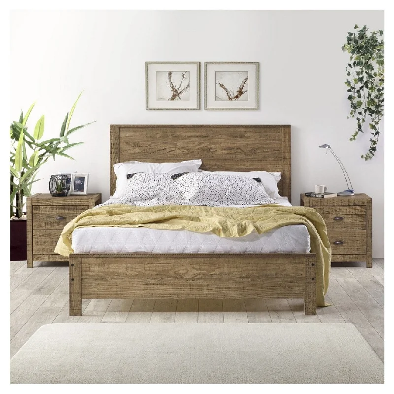 Yes4wood Albany Full Bedroom Furniture Set Solid Wood