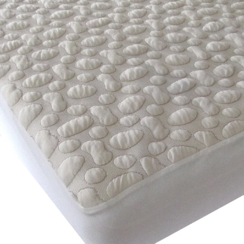 40-Winks Pebble-Puff Cotton Mattress Pad