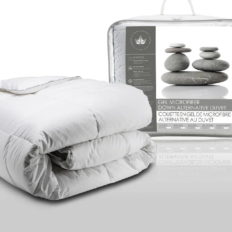 Canadian Down & Feather Gel Microfiber Down Alternative Comforter