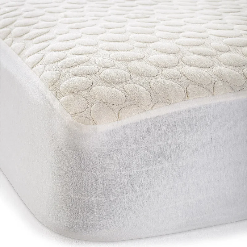 Christopher Knight Home PebbleTex Organic Cotton Waterproof Full-size Mattress Protector