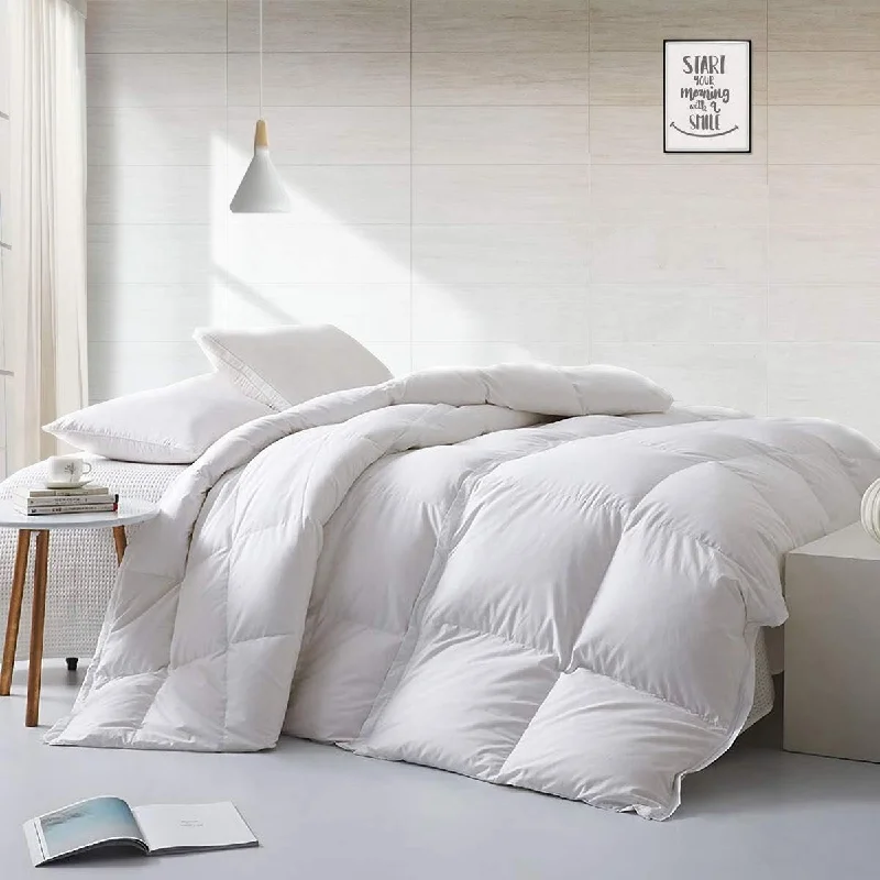 Down Comforter Duvet Insert-Light Warmth