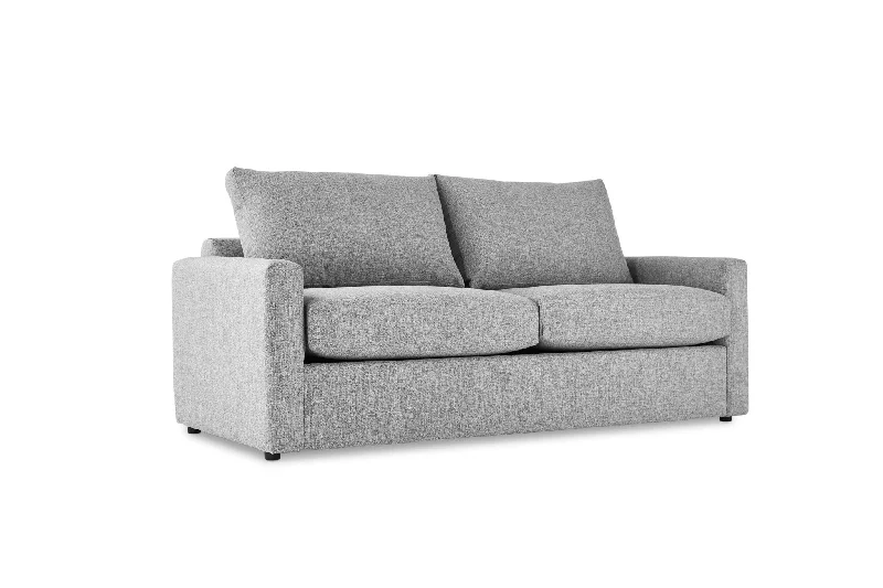 Harper Queen Sofa Bed with Memory Foam Mattress - Grey