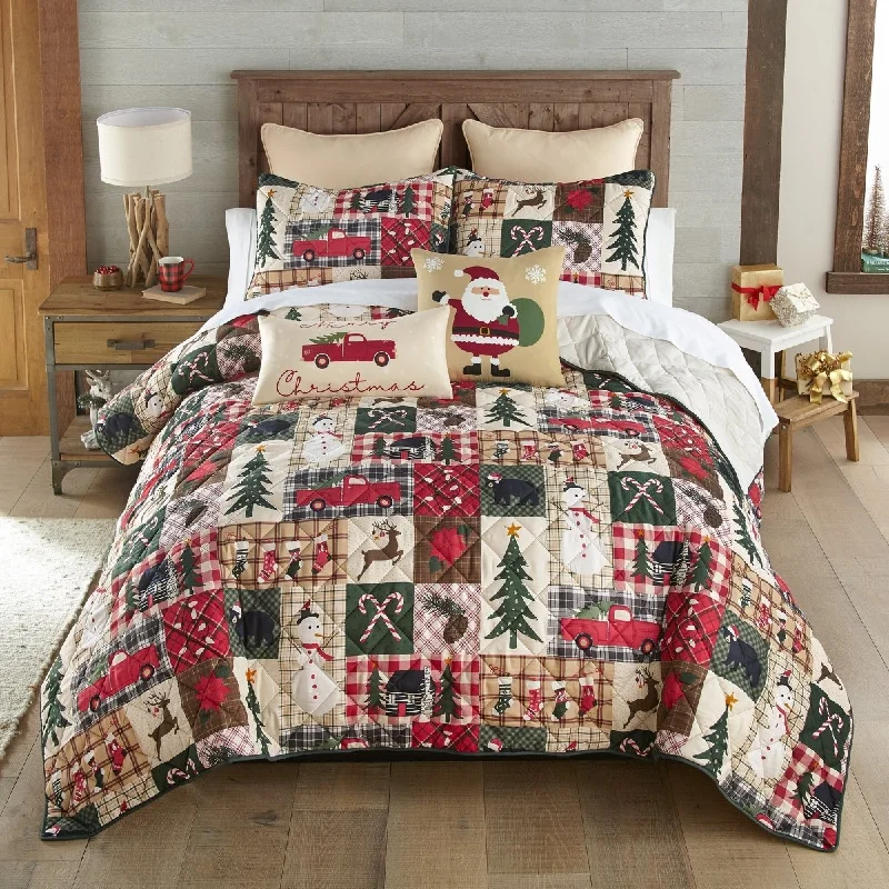 Holiday Dream Quilt Set - Queen