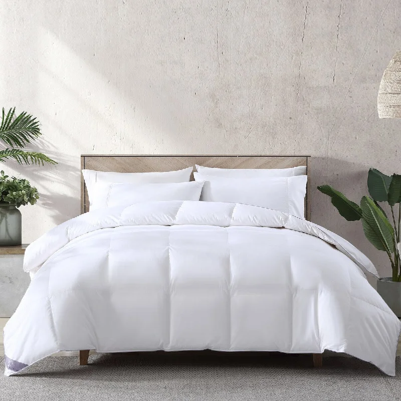 Loftworks Natural White Down Blend Comforter with High-loft Medium Warmth