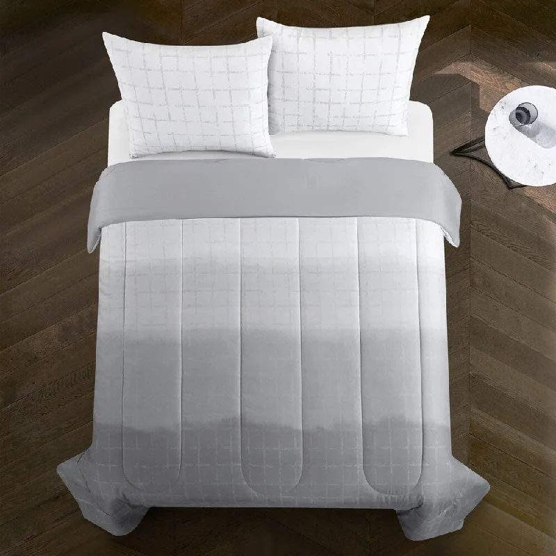 Porch & Den Sahnow Metallic Ombre Comforter Set