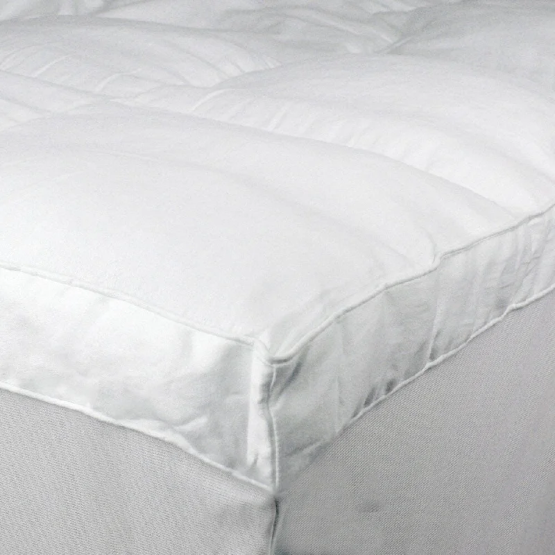 Serta Perfect Sleeper 100-percent Cotton Baffle Box Mattress Topper