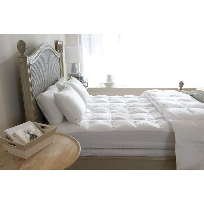 Splendorest 300 Thread Count Cotton Comfort Mattress Pad