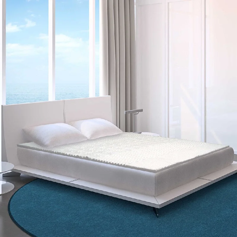 Splendorest 5-zone 1.25-inch Memory Foam Mattress Topper