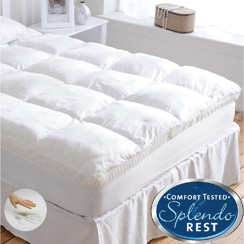 Splendorest Complete Comfort System Memory Fiber/ Foam Mattress Topper