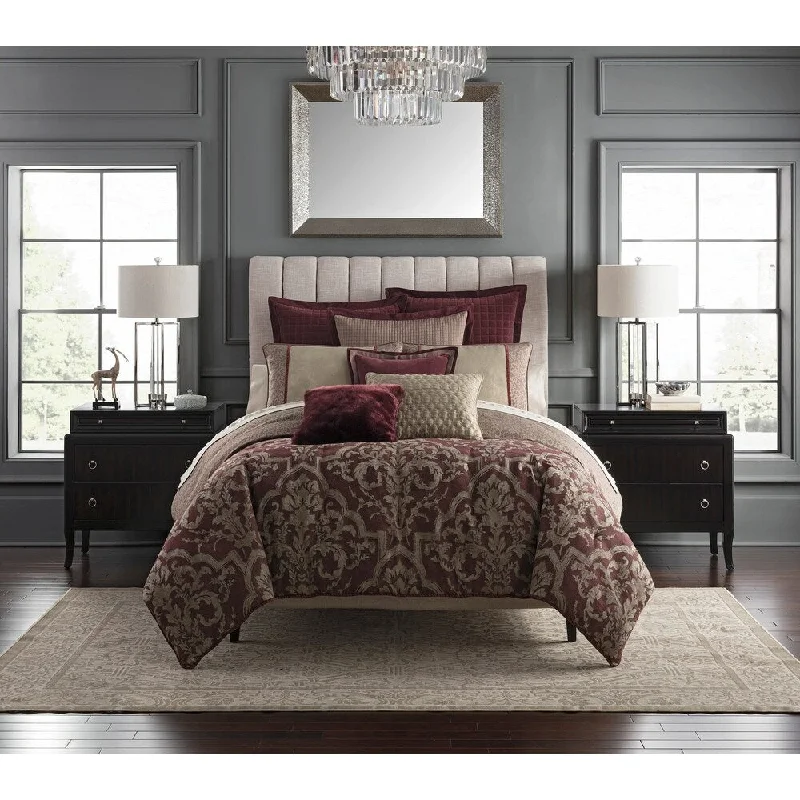 Waterford Amarah Reversible 4PC Duvet Set