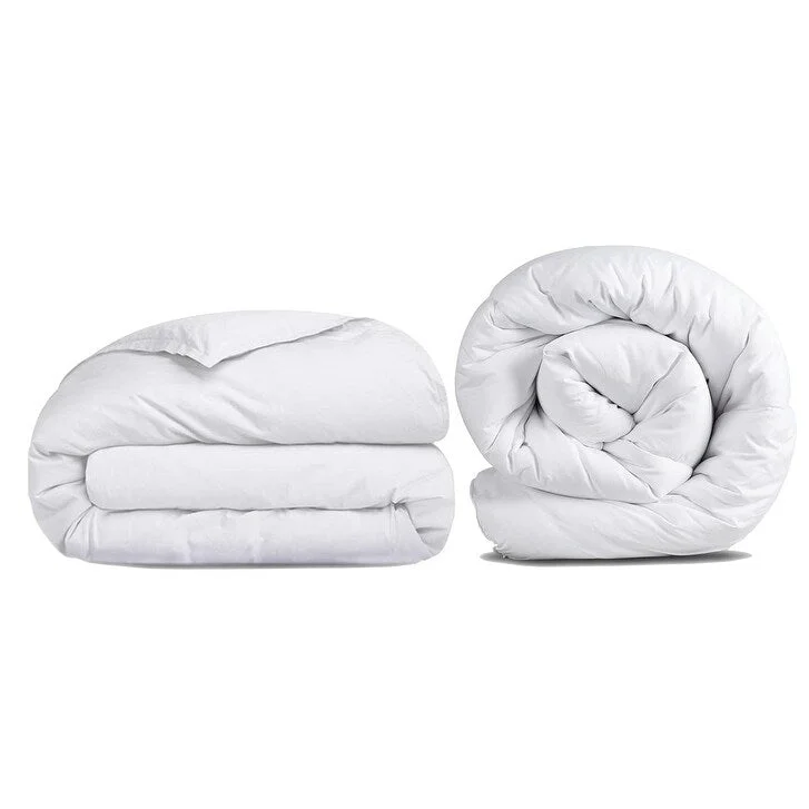 Wool Duvet Insert and Compatible Duvet Cover Set Bundle